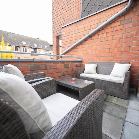 Studio Shiny - Zentral Mit Balkon - Messe - Kueche Neuss Exterior foto